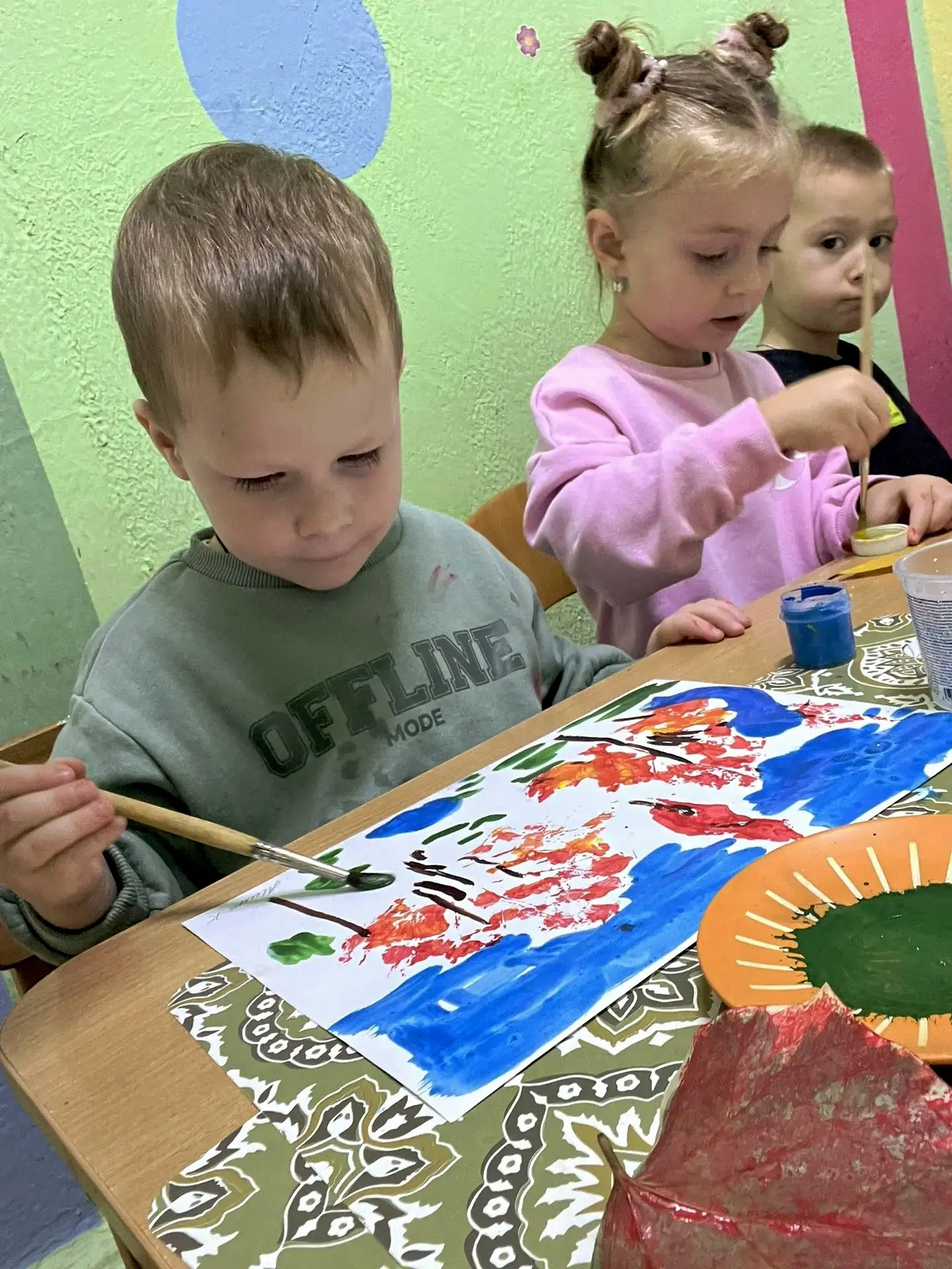 🍁 «Осенний лес» от группы № 4: волшебство в каждом отпечатке! 🍁