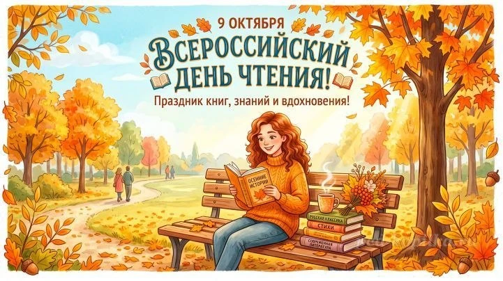 Сегодня — Всероссийский день чтения!