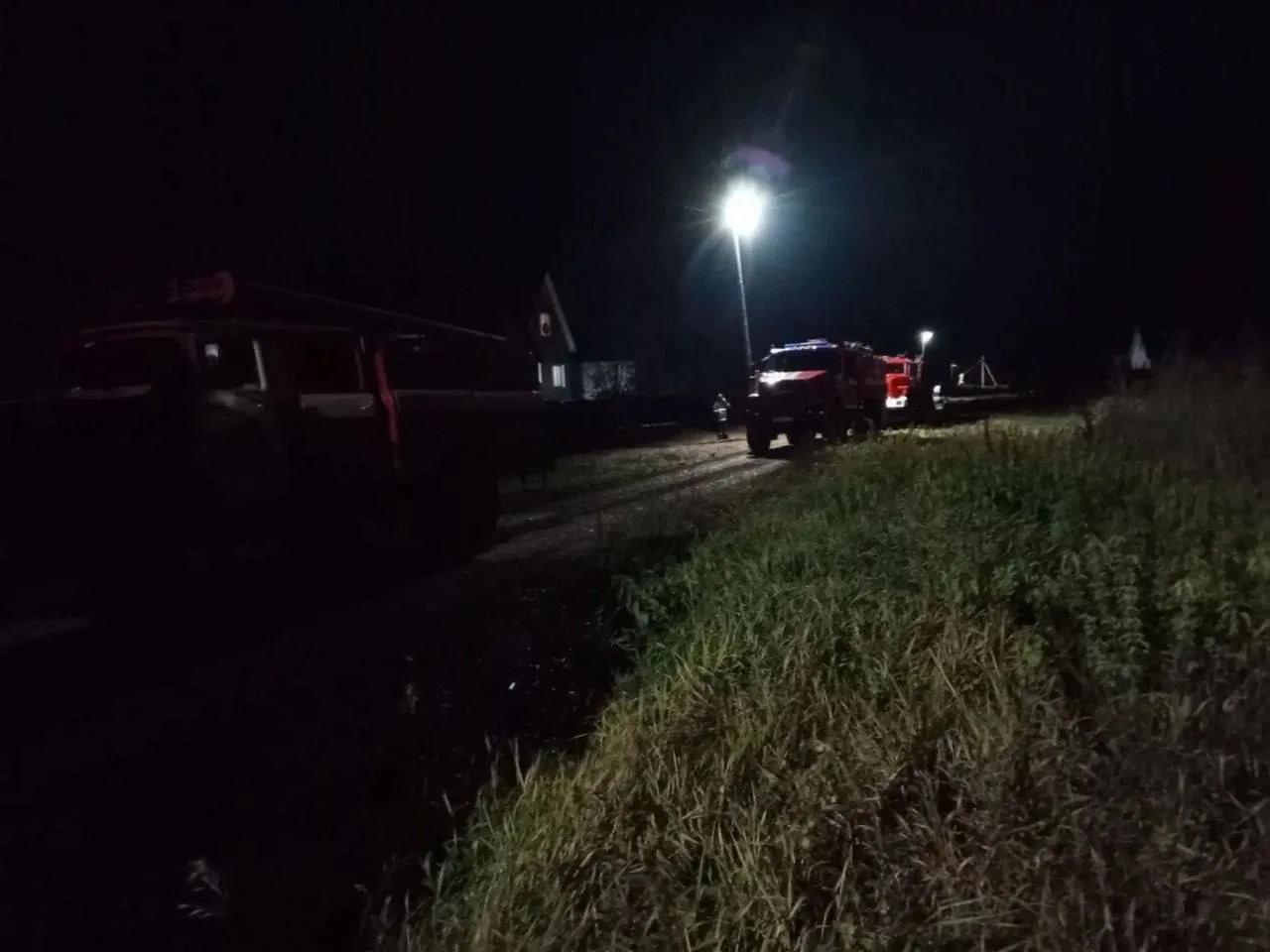 В Ишимбайском районе потушили крупный сухой пожар