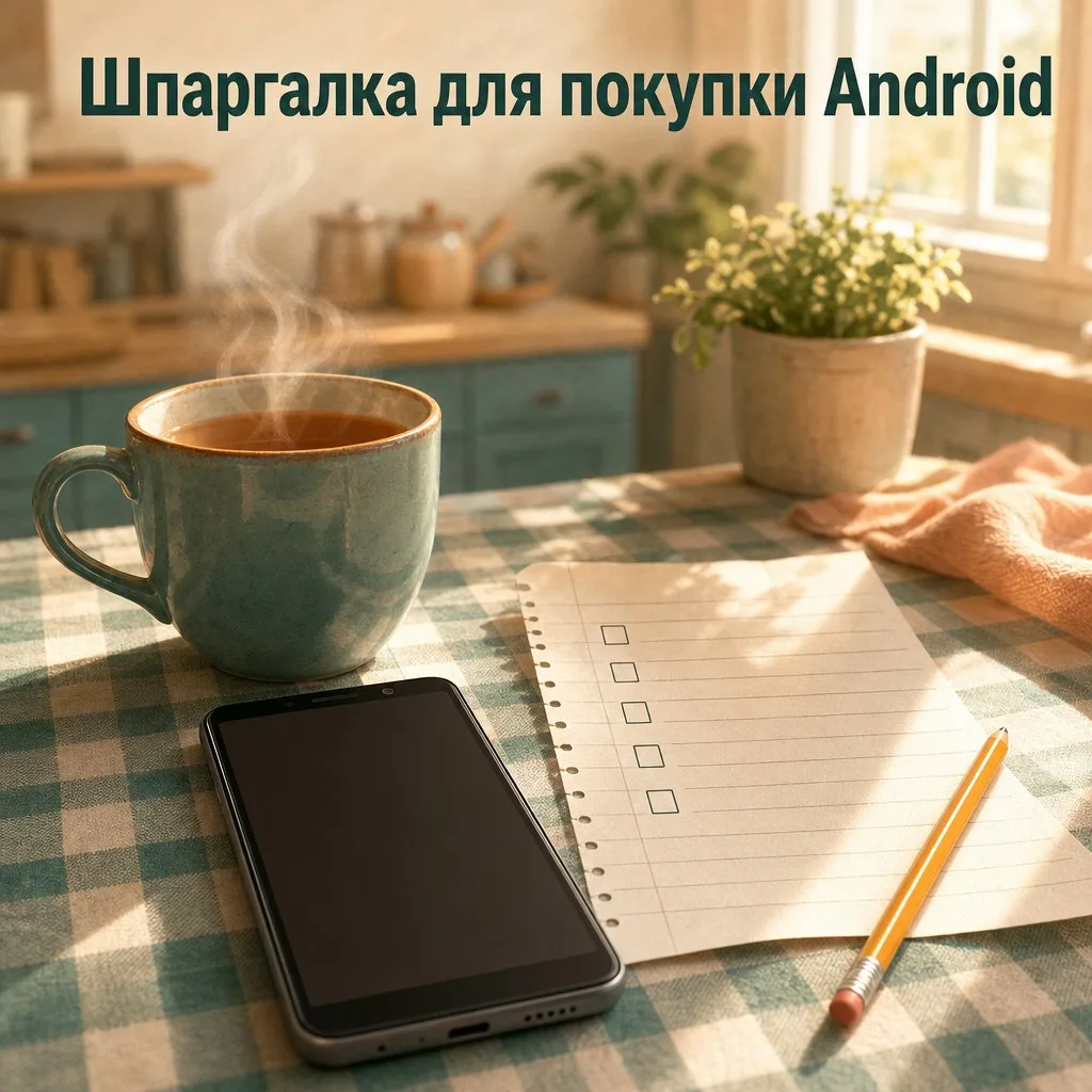 Шпаргалка по выбору бюджетного Android