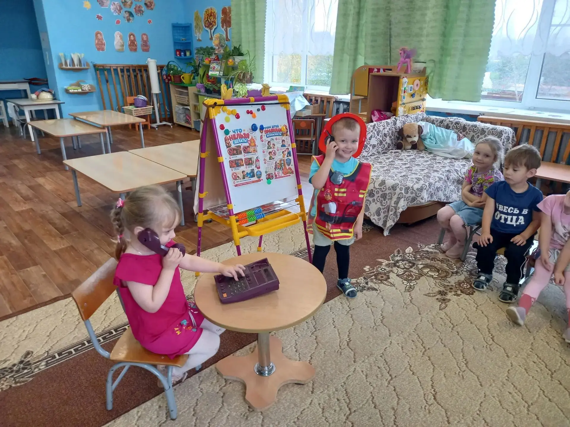 Маленькие герои: как мы учили дошколят пожарной безопасности