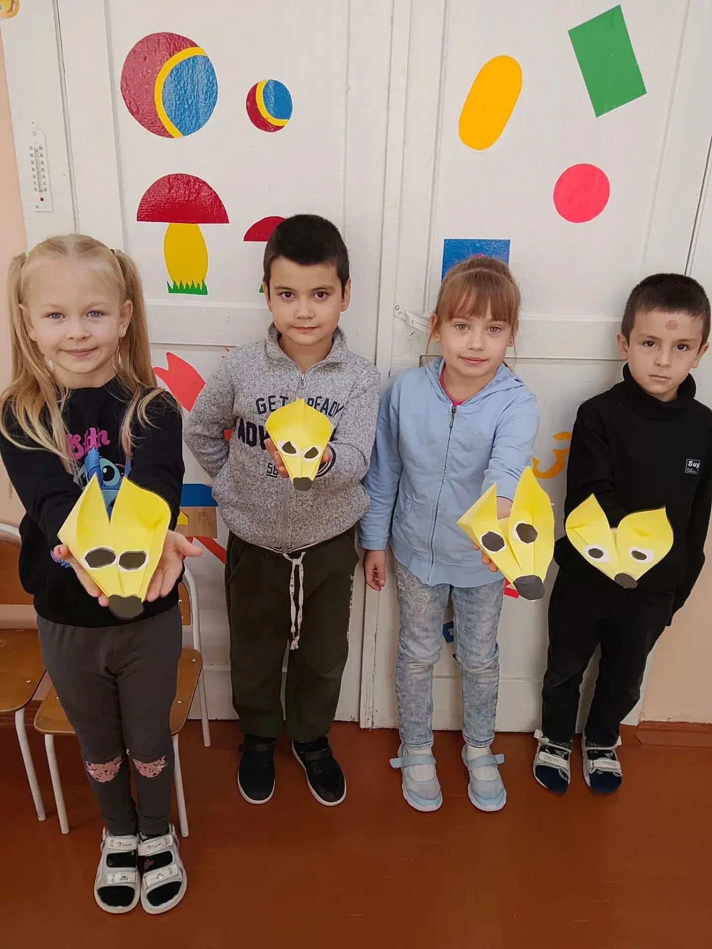 🎉 Первое занятие кружка «Волшебная бумага»