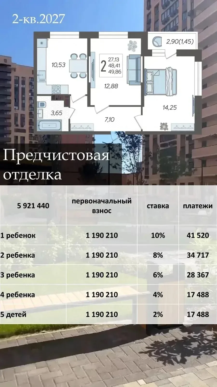 Смотрите, какие варианты нашли для вас по семейной ипотеке! Здесь можно подобрать кварт...