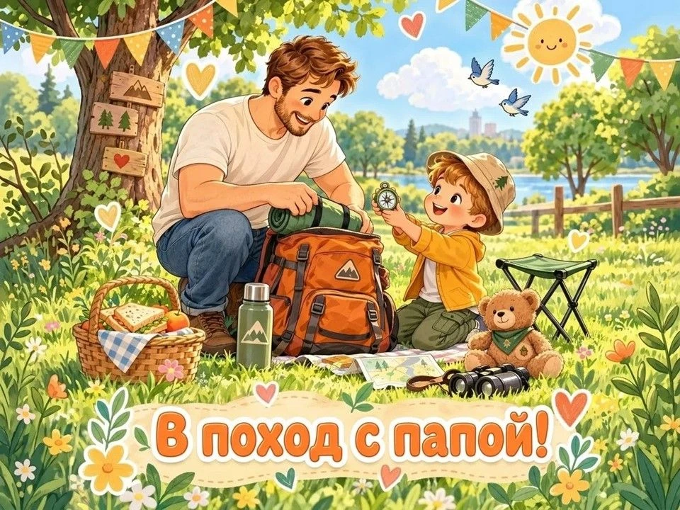 🎉«В поход с папой»: праздник, который запомнится надолго!