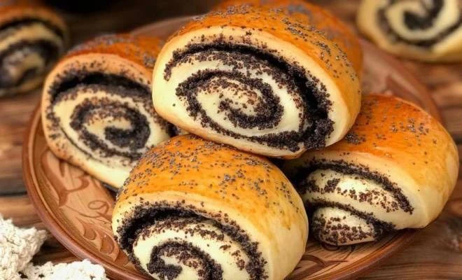 Нежные маковые булочки, от которых невозможно оторваться