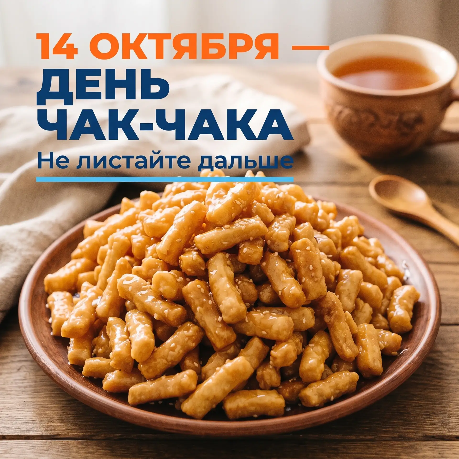 ✨ 14 октября — День чак-чака