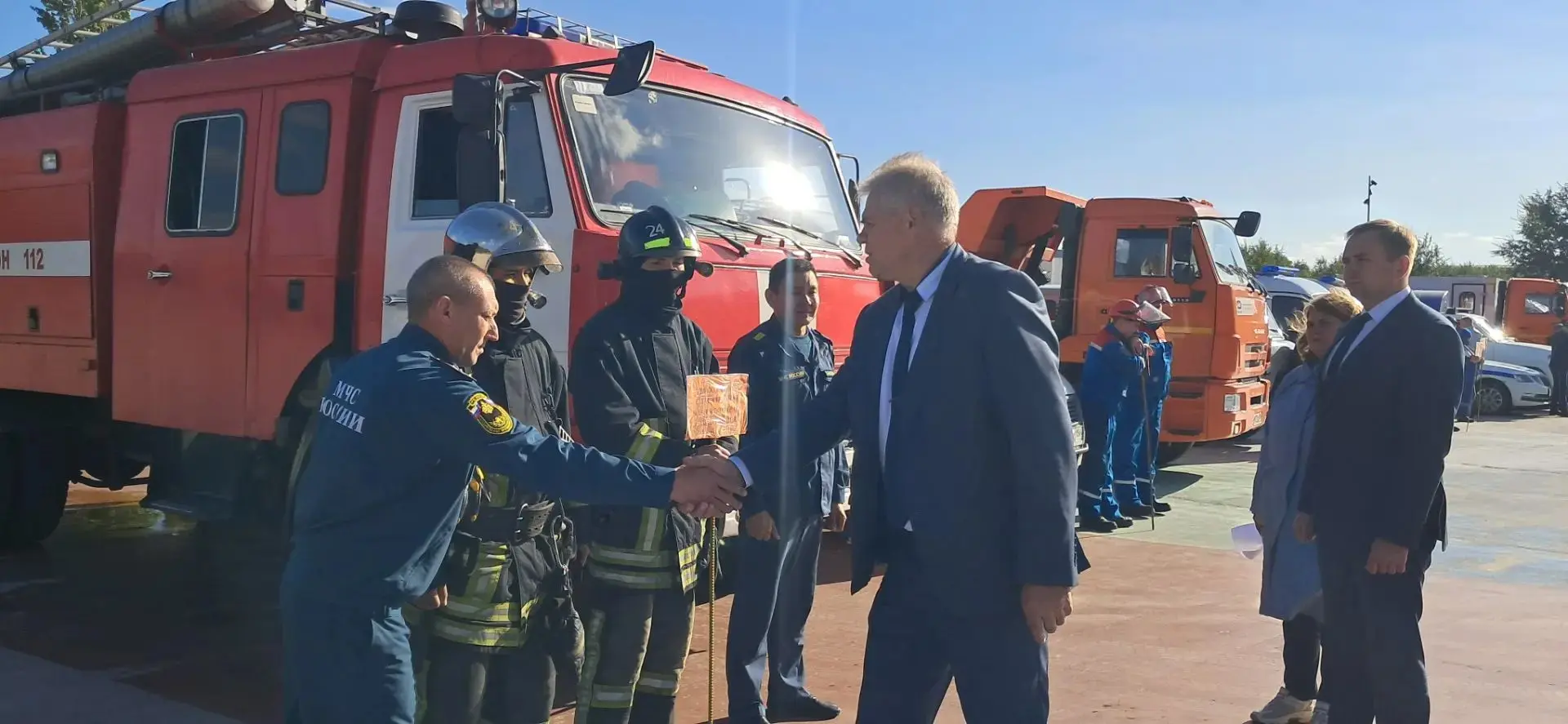 В рамках Всероссийской штабной тренировки по гражданской обороне в Новотроицке прошел с...
