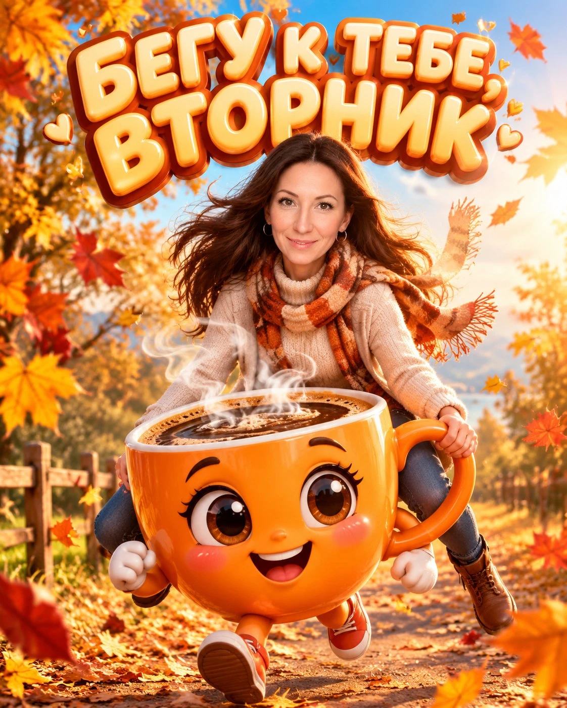 Доброго утра вторника и отличного дня! ☕️🍂