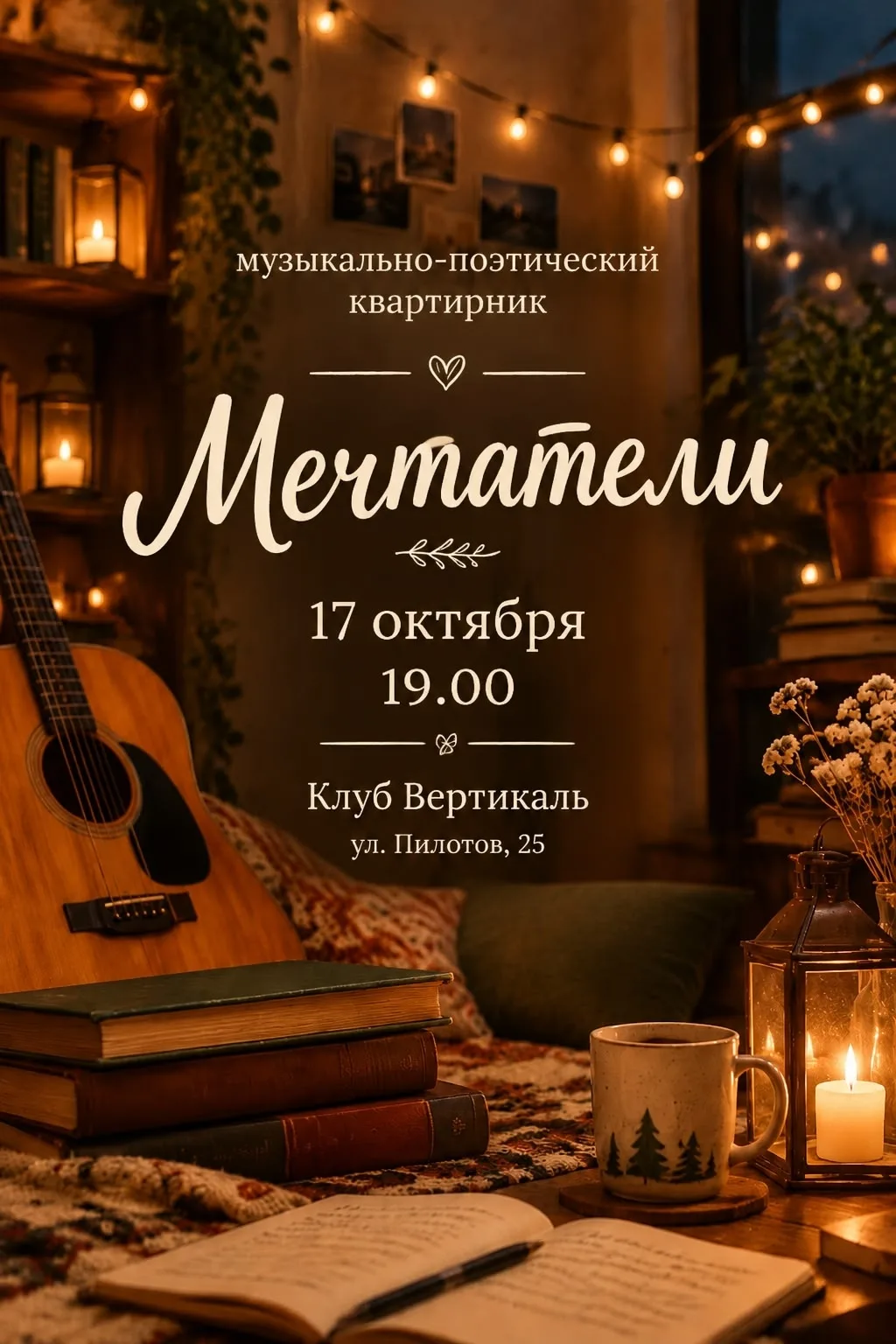 🎶 Профилактический квартирник «Мечтатели»: там, где тебя слышат и принимают 🎶