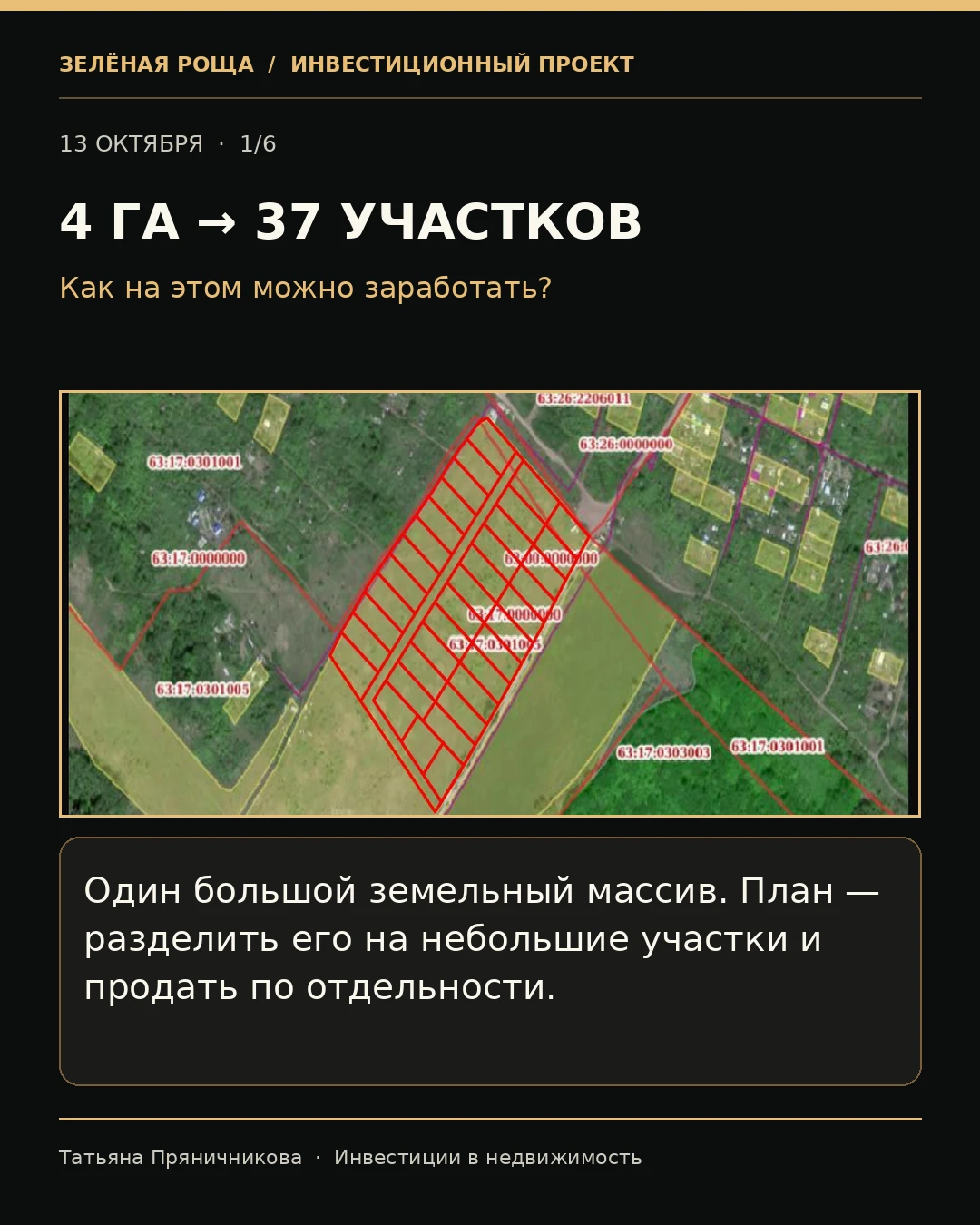 Сегодня покажу свой инвестиционный объект: 4 га земли рядом с СНТ.
