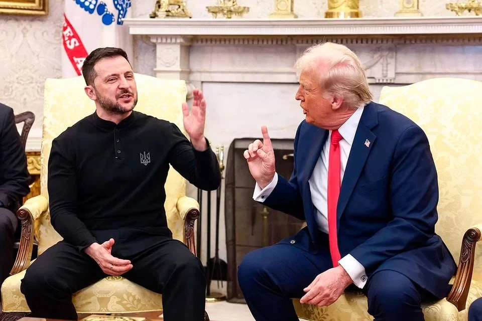 Владимир Зеленский обвинил Дональда Трампа в высоких ценах на дизельное топливо