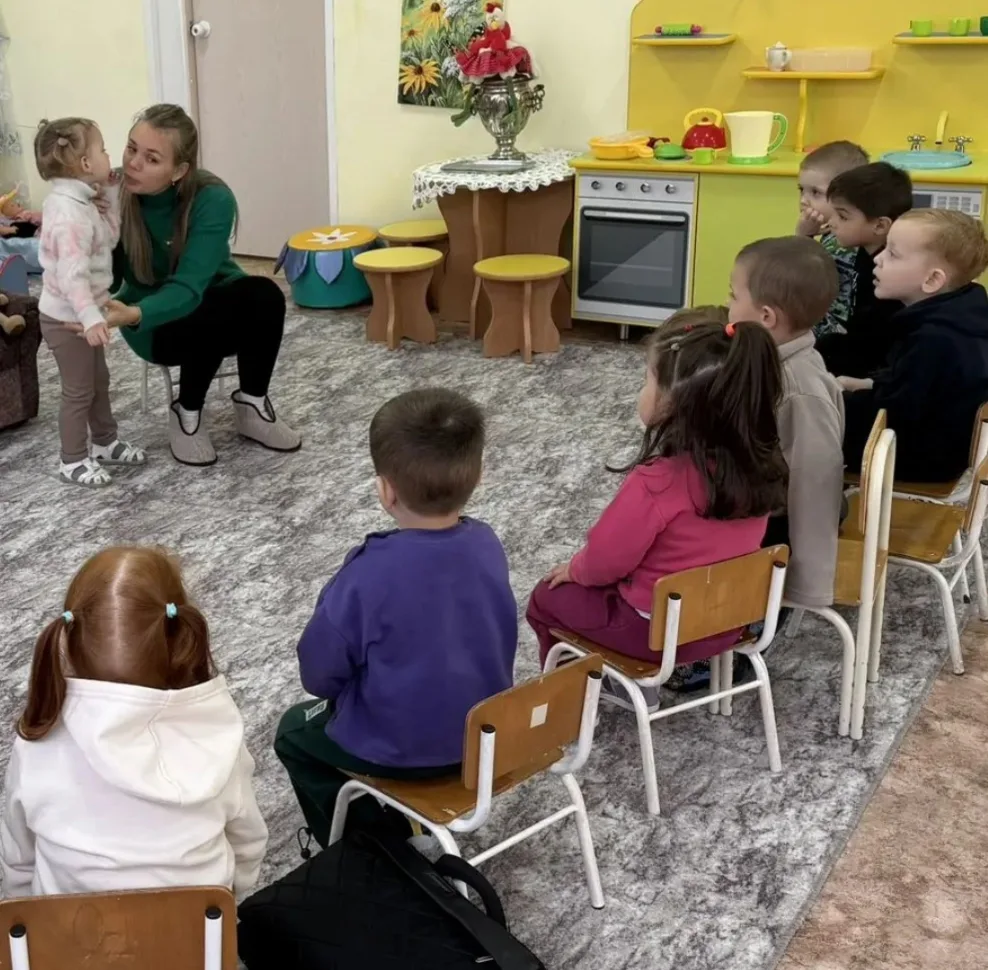 ‎В рамках месячника гражданской обороны в младшей группе 8 прошло игровое упражнение "П...