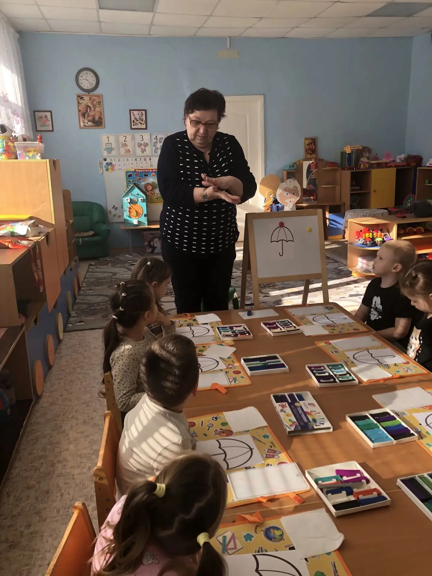 В средней группе было по-настоящему творческое настроение. Мы решили, что даже самый об...