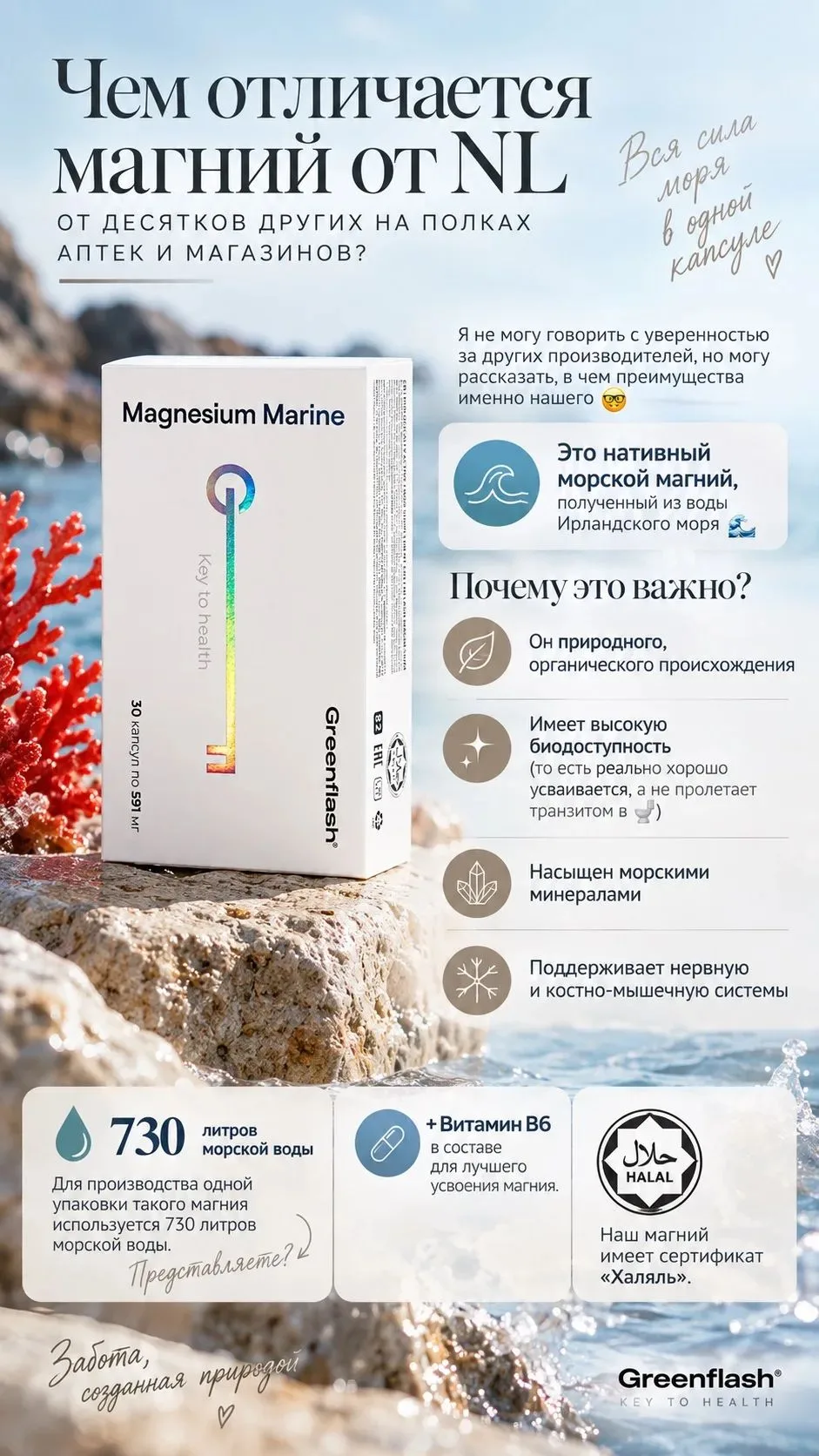 Чем отличается магний от NL от десятков других на полках аптек и магазинов? 🤨