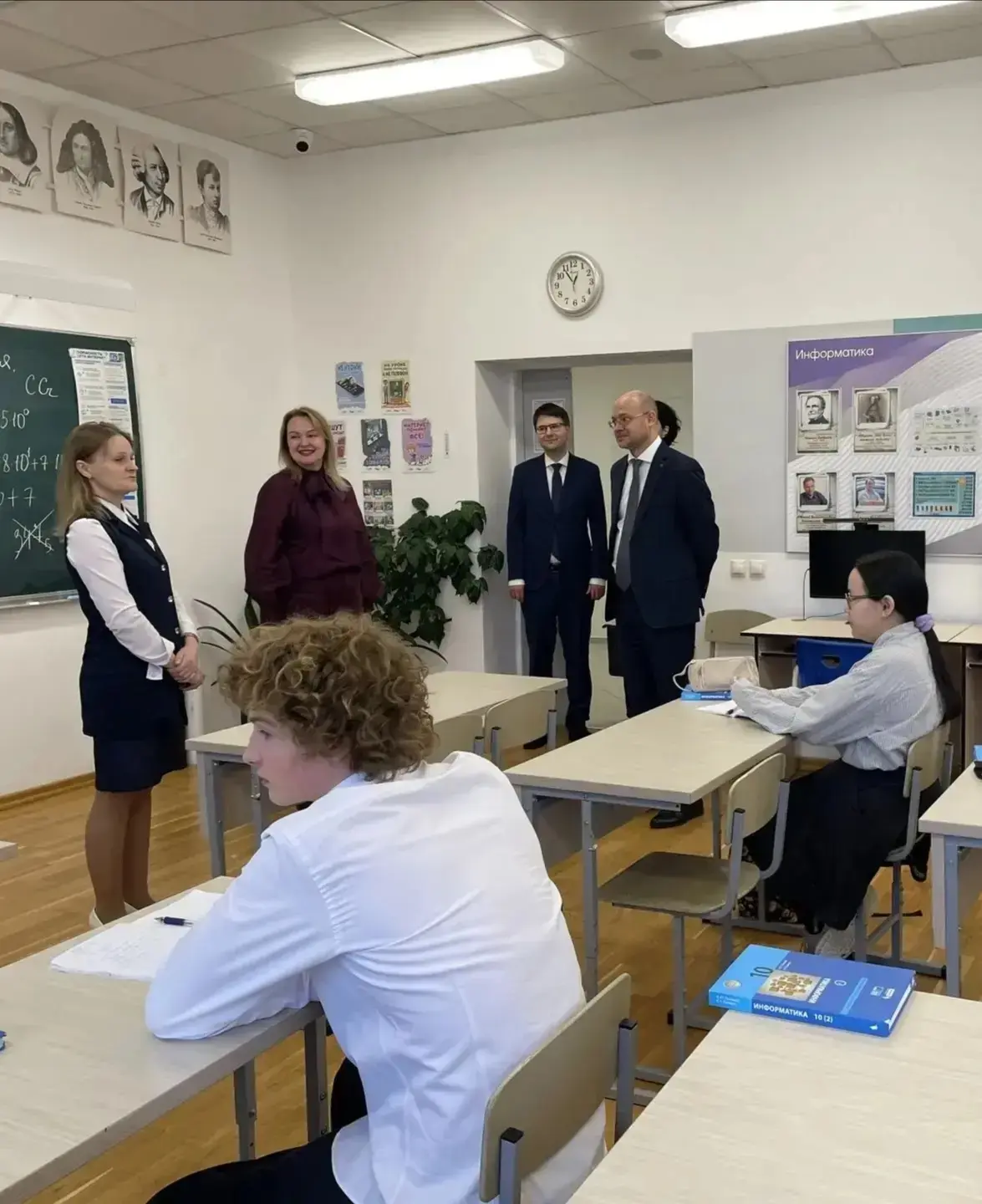 ⚡️Сегодня нашу школу посетила делегация одного из старейших и наиболее престижных высши...