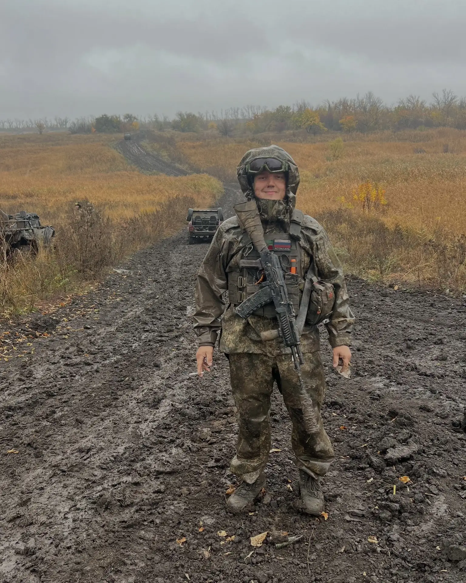 В грязи, но с улыбкой на лице 🇷🇺