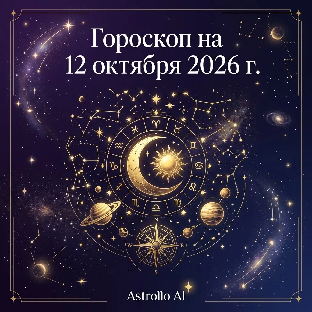 🔮 Гороскоп на 12 октября 2026 г.