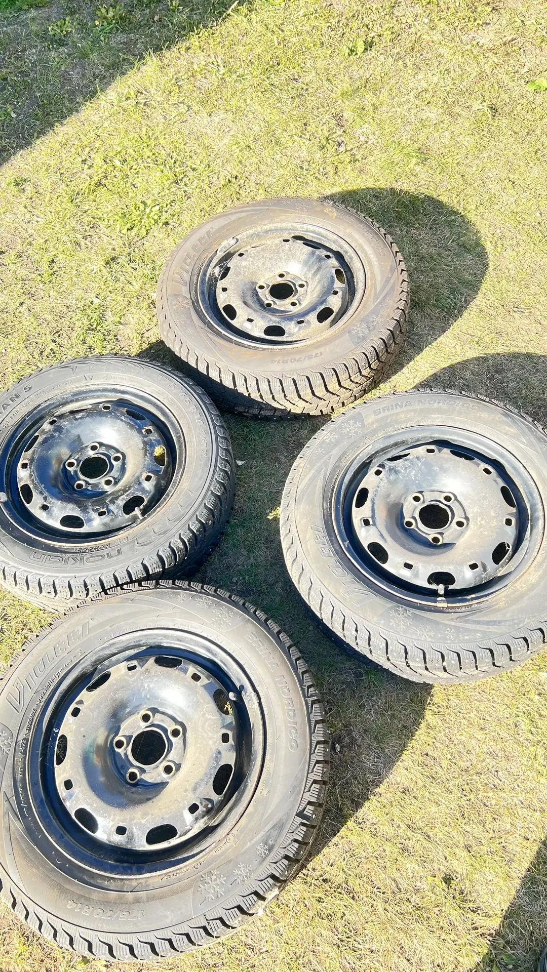 Продам зимние колеса r14 5:100 5тыс
