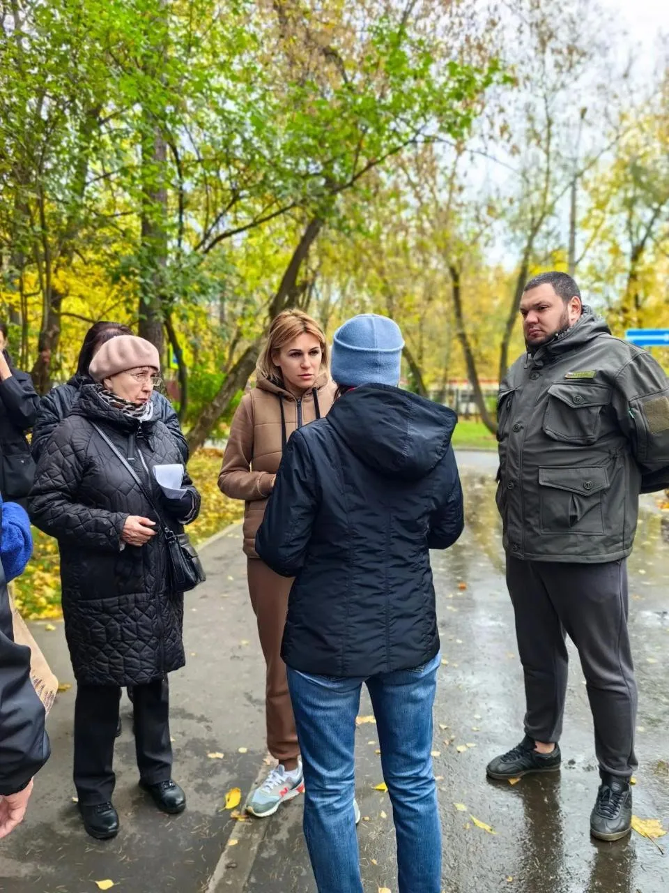 Состоялся еженедельный обход главы управы района Чертаново Центральное Галины Мокан.