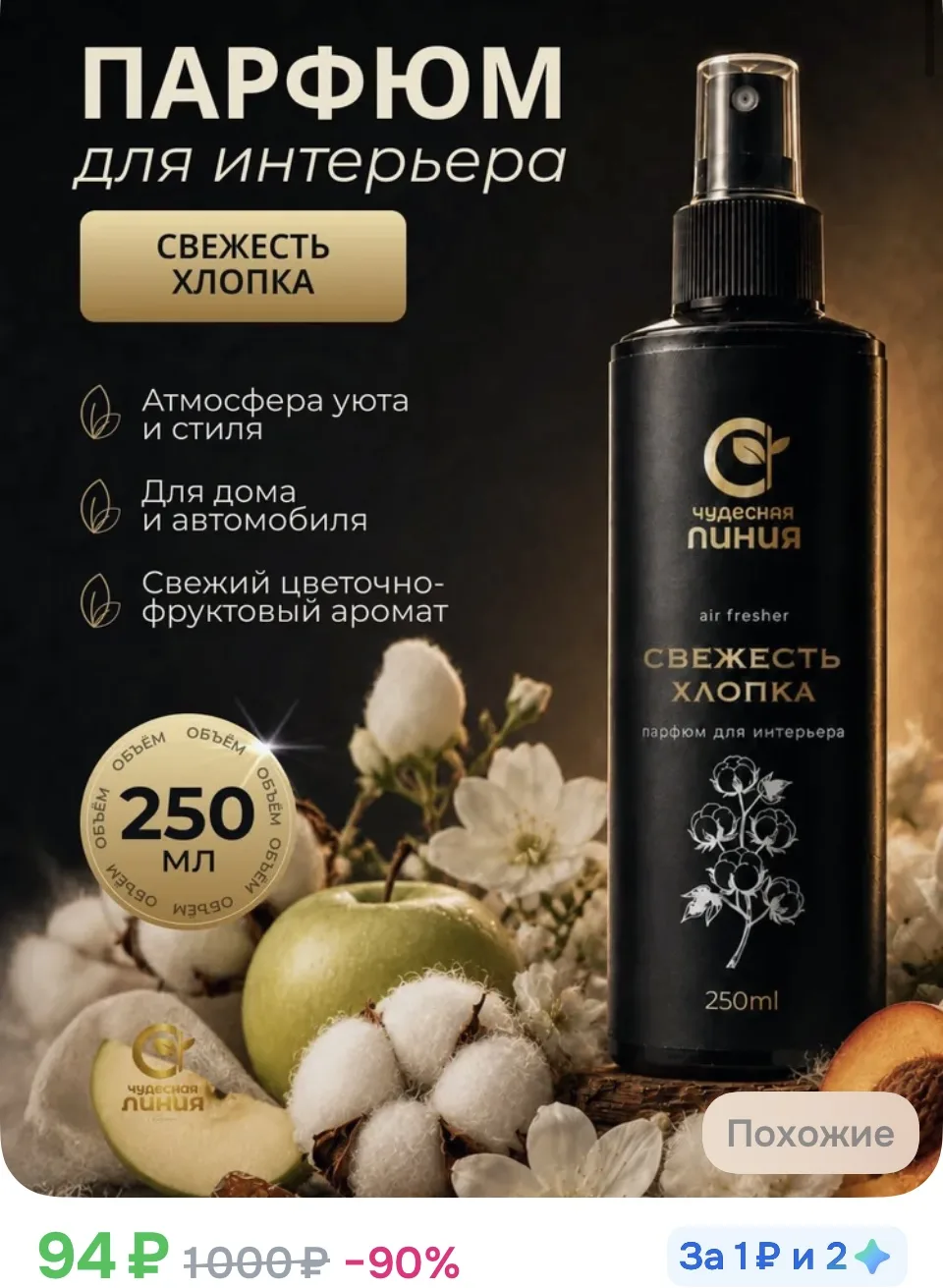 Парфюм для интерьера