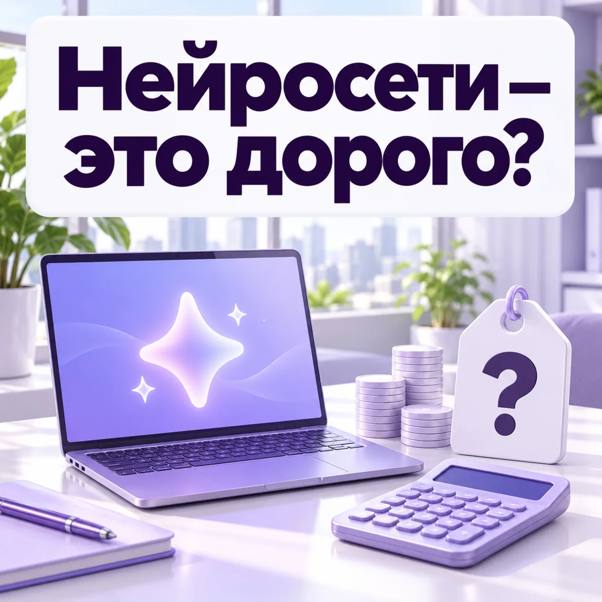 «Нейросети — это дорого. У меня нет денег на подписки» 🤷‍♀️