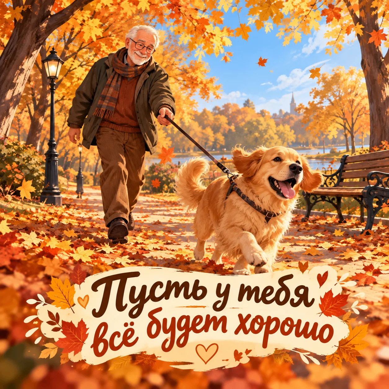 🍂 Пусть у тебя всё будет хорошо.