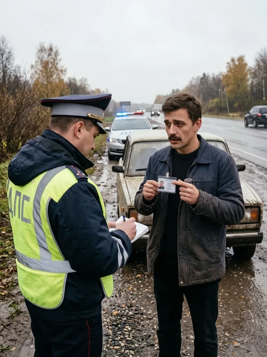 Водитель назвал инспектору ГАИ маршрут и место работы. Личные данные помогли оценить ег...