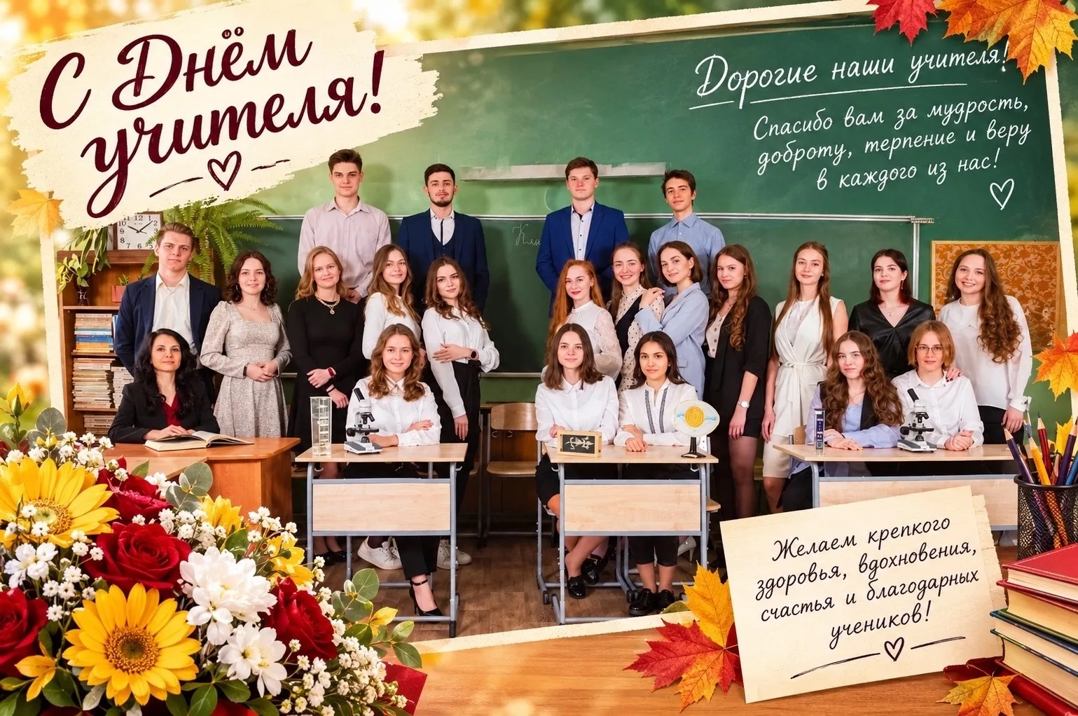 Дорогие наши учителя!