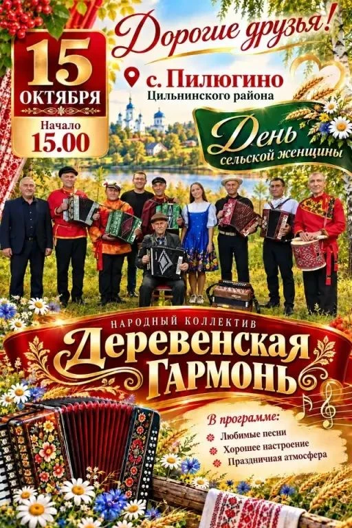 Дорогие жители и гости с.Пилюгино!