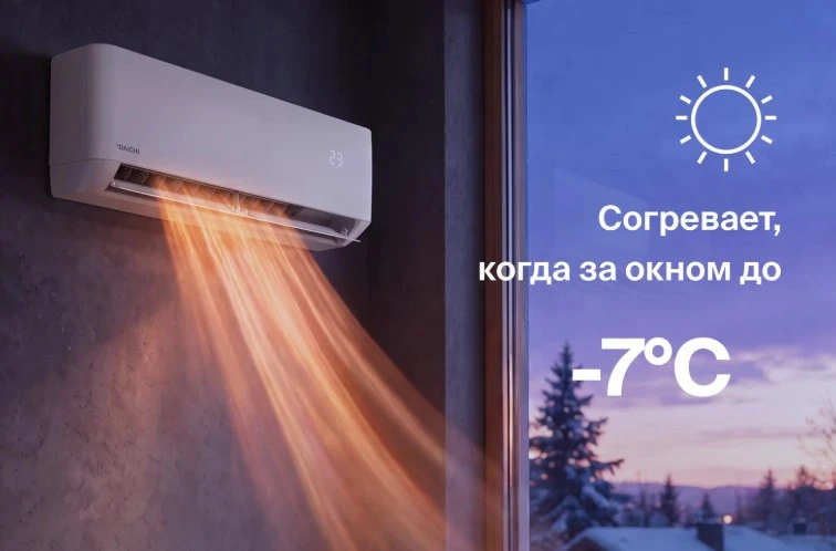 ⚡ Умный облачный кондиционер (сплит-система) Daichi Alpha A20AVQR3_UNL до 20 кв м