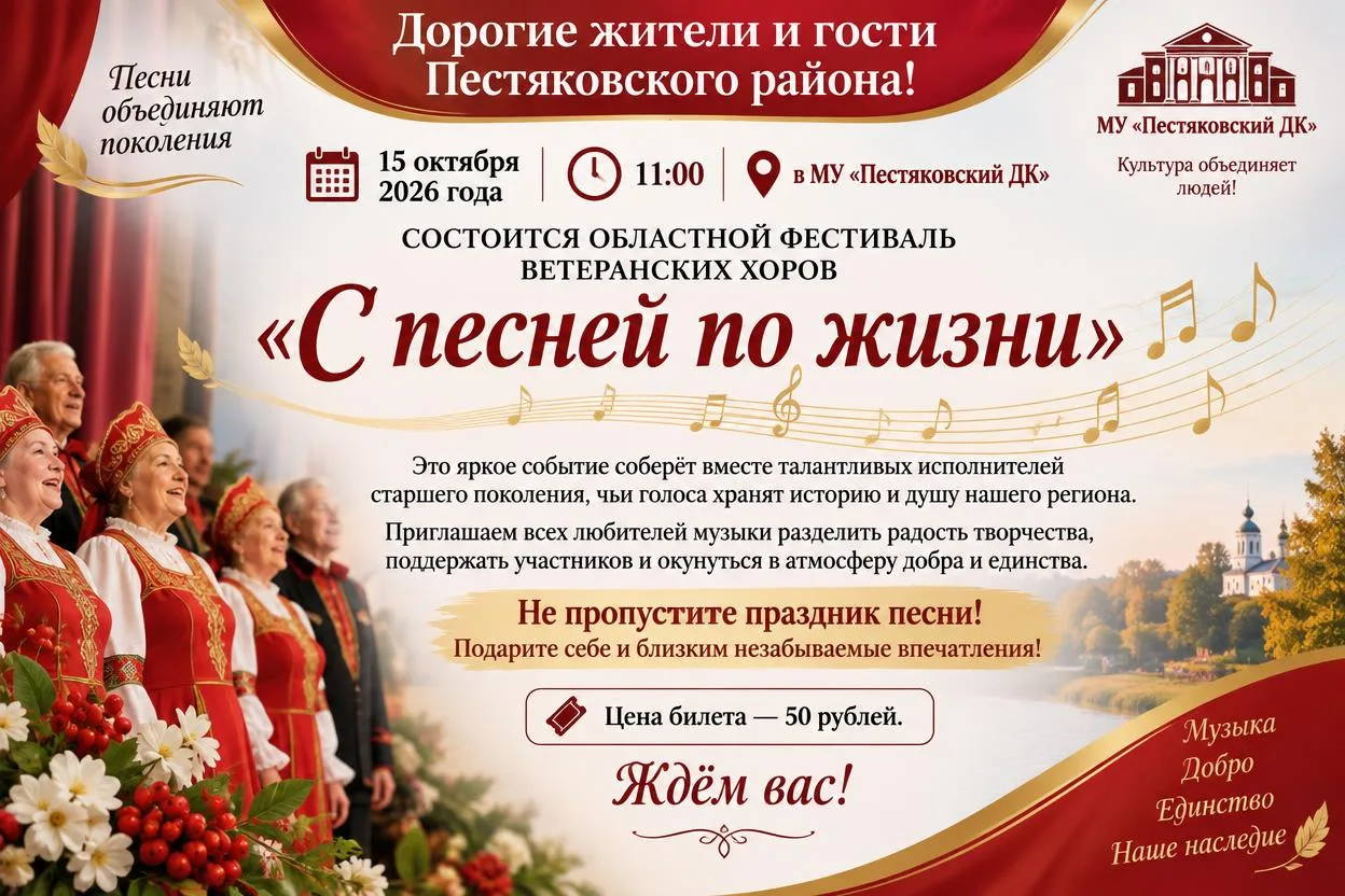 Дорогие жители и гости Пестяковского района!