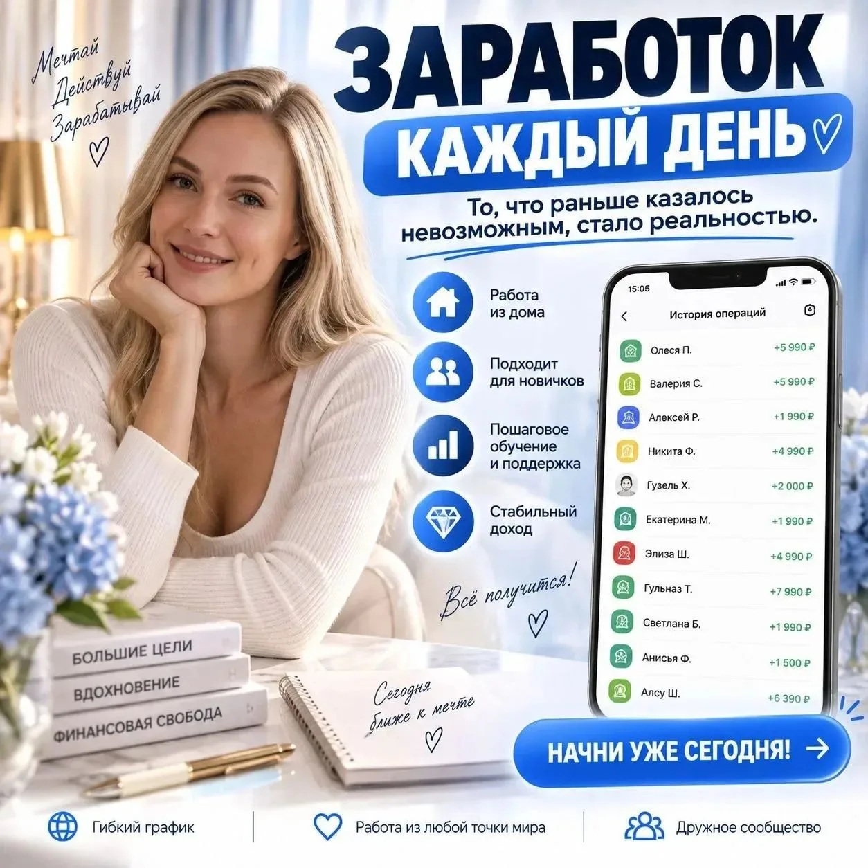 Работа из дома
