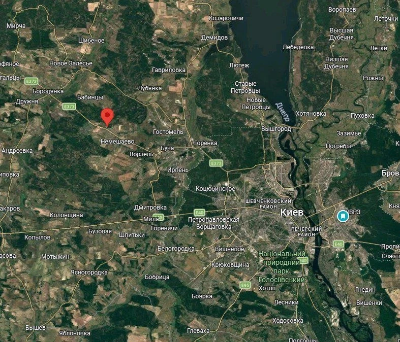 ✈💥Под Киевом "Герани"  поразили логистический склад Микуличи