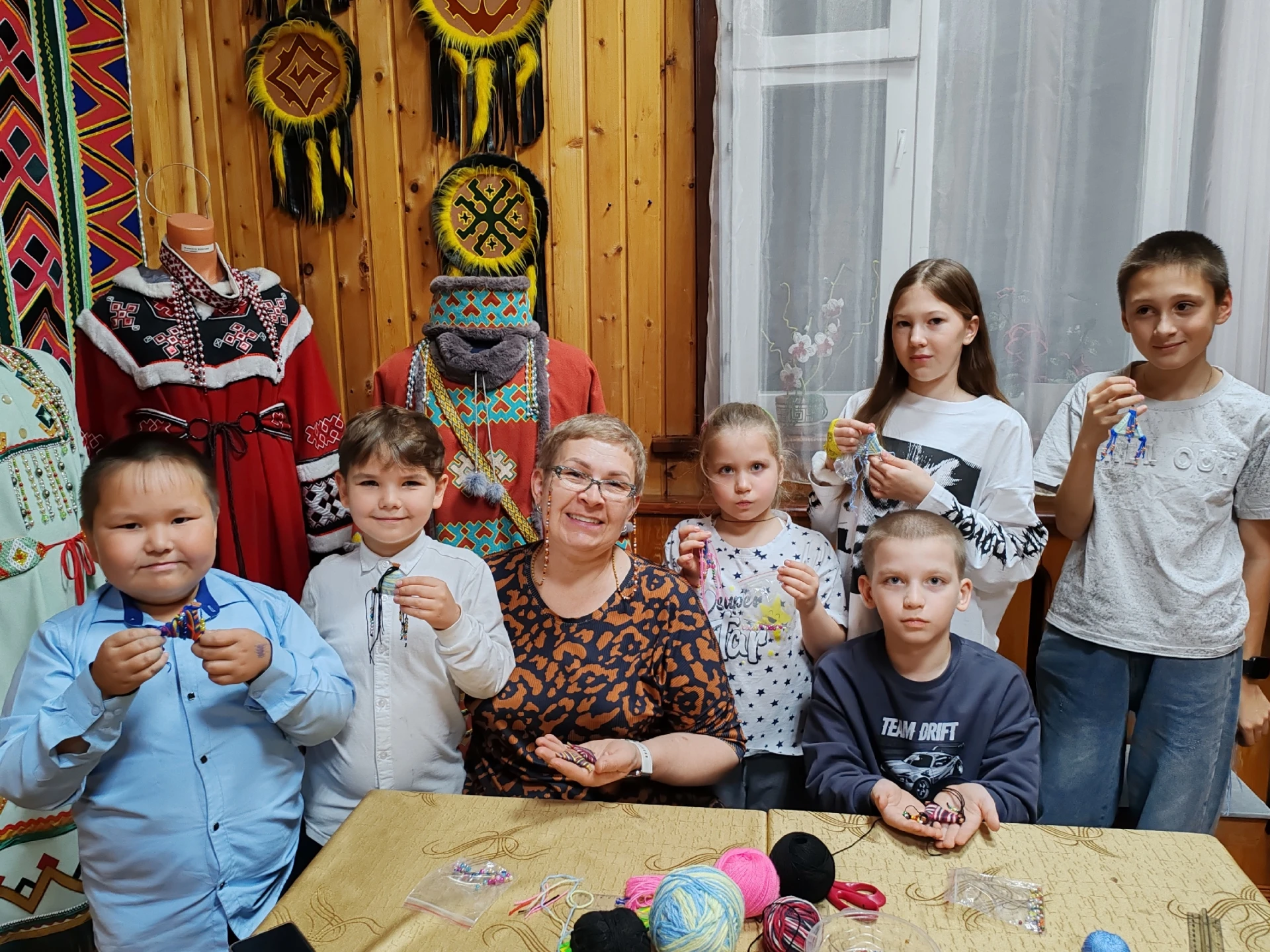 ✂️ Чум на ладошке: северный мастер-класс для юных толькинцев
