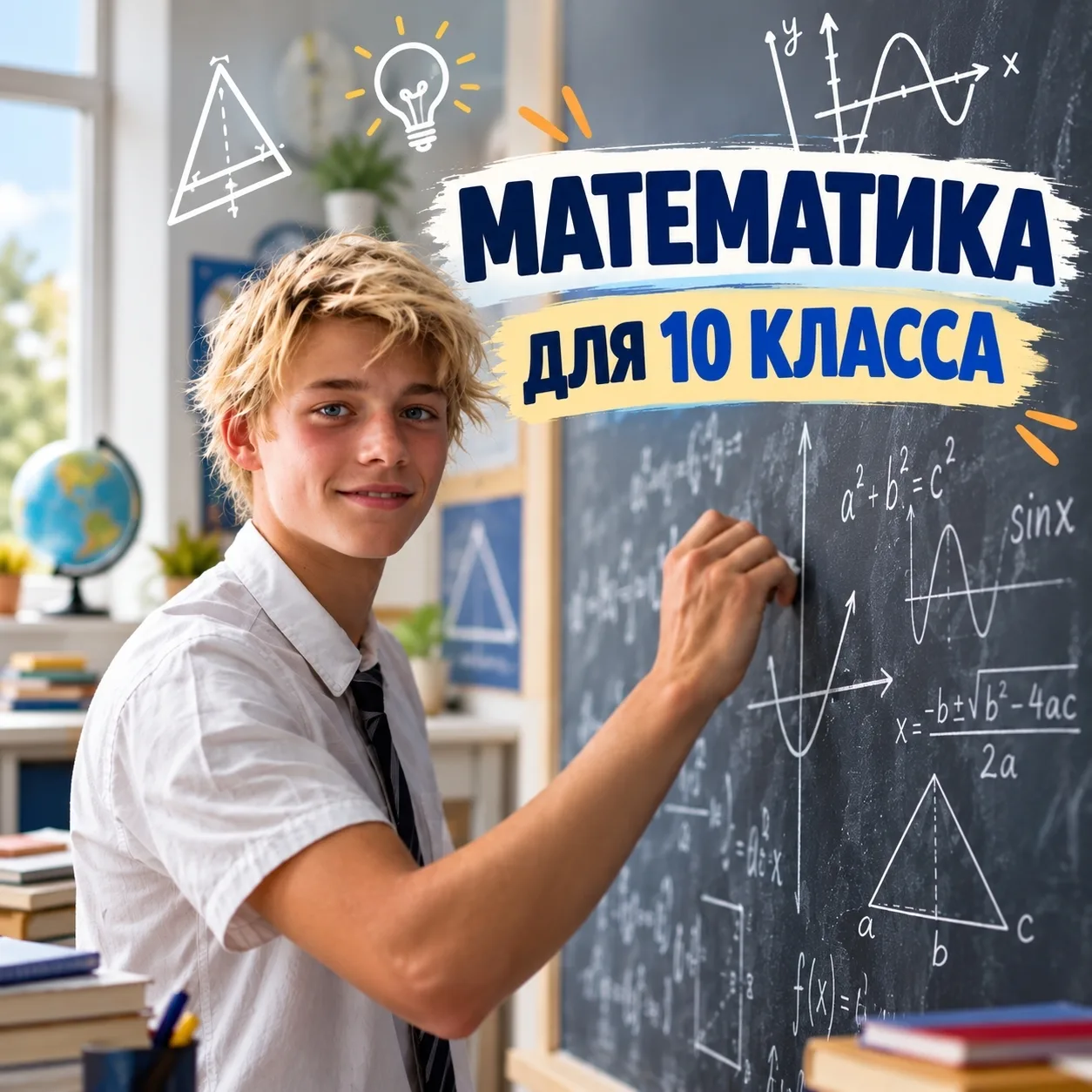 ПРИГЛАШАЕМ ШКОЛЬНИКОВ 10 класса на занятия МАТЕМАТИКОЙ в группе