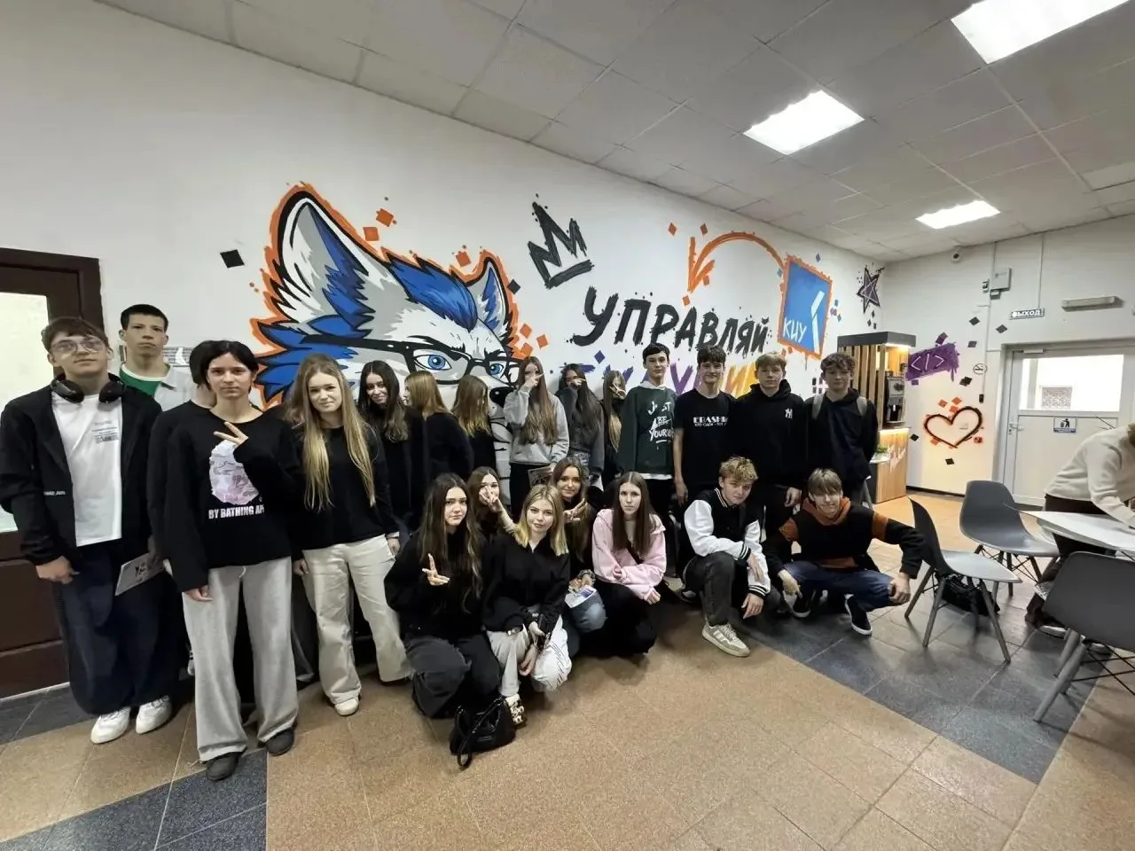 💥 6 октября ученики 8А и 9Б медиа класса вместе с руководителем профориентационной раб...
