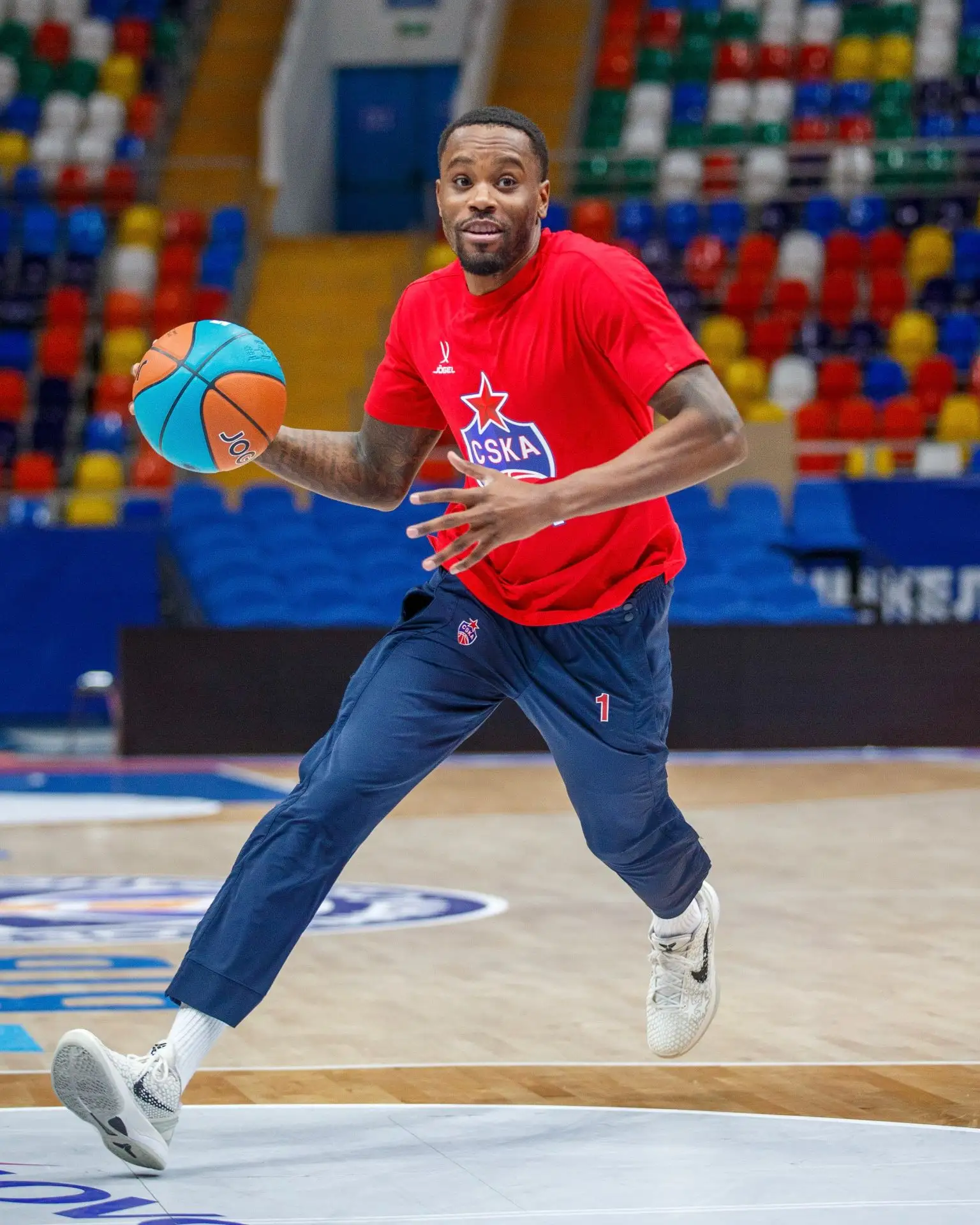 📸 Тренировка накануне матча с «Локомотивом-Кубанью»