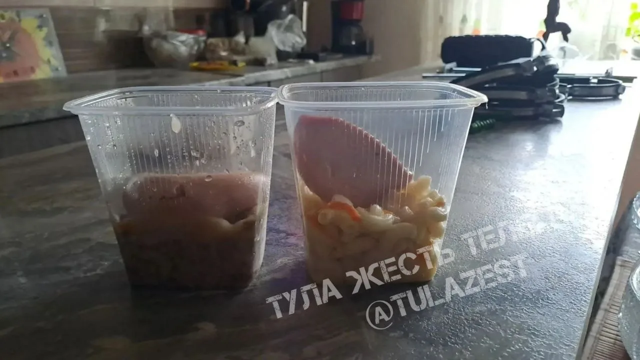Одоевская центральная больница показала обед и ужин для пациентов.