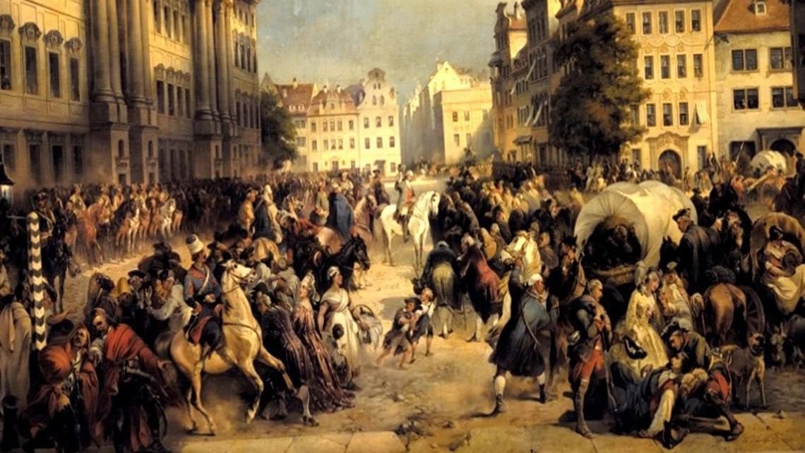 🖼 Картина недели. Александр Коцебу. Взятие Берлина. 1850