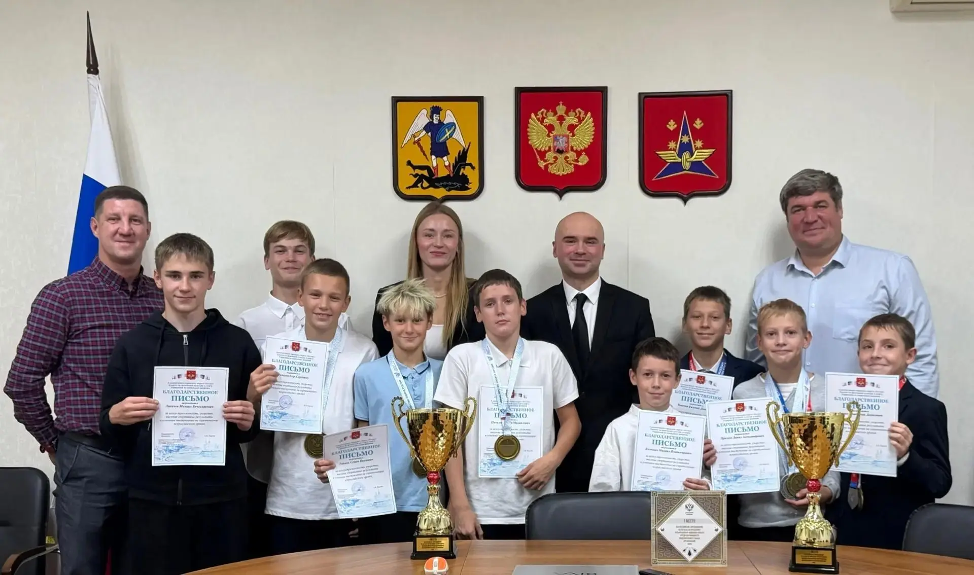 🥇 Котлас по праву гордится своими спортсменами! Сегодня в торжественной обстановке пер...