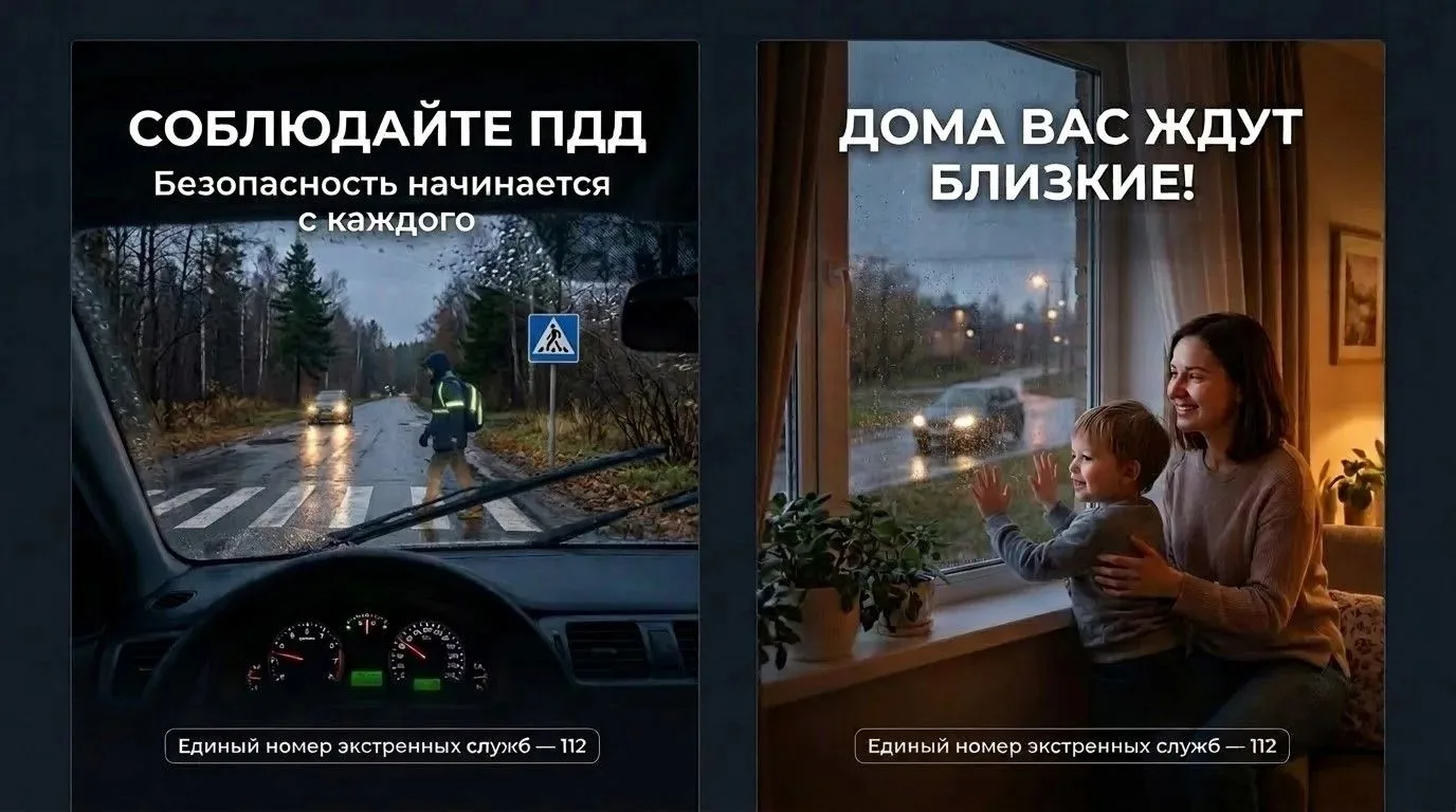 🚗 Соблюдайте ПДД: безопасность начинается с каждого из нас