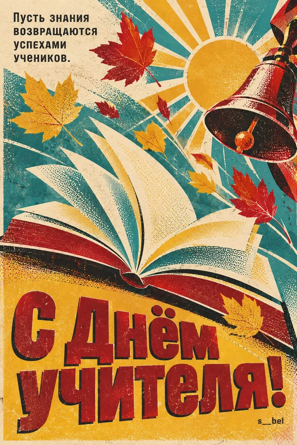 С Днём учителя!🧑‍🏫