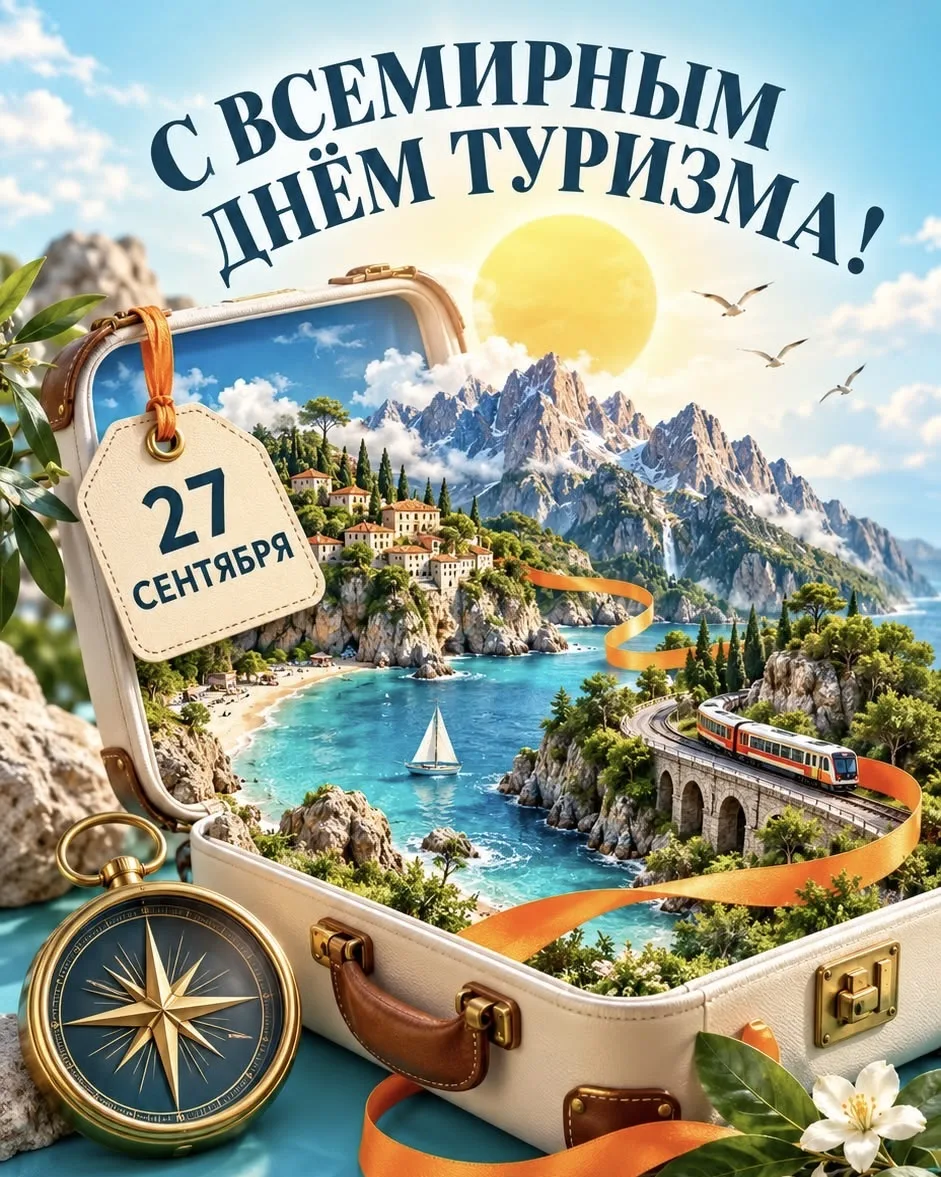 🏔 С Всемирным днем туризма, дорогие путешественники! 🎒