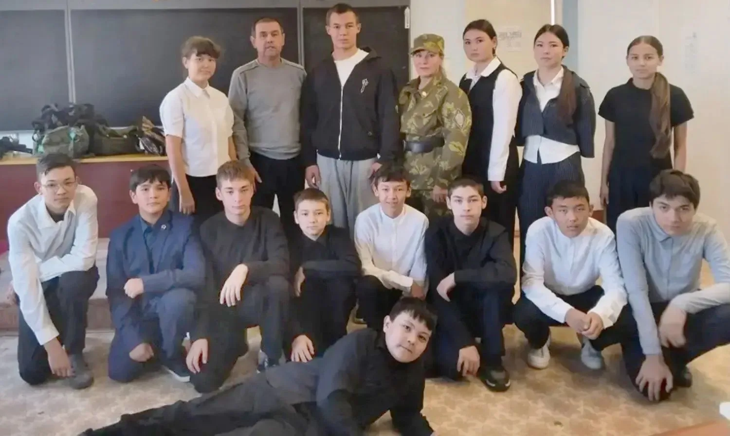 В рамках проекта «Васевцы – лагерь юных защитников», реализуемого при грантовой поддерж...