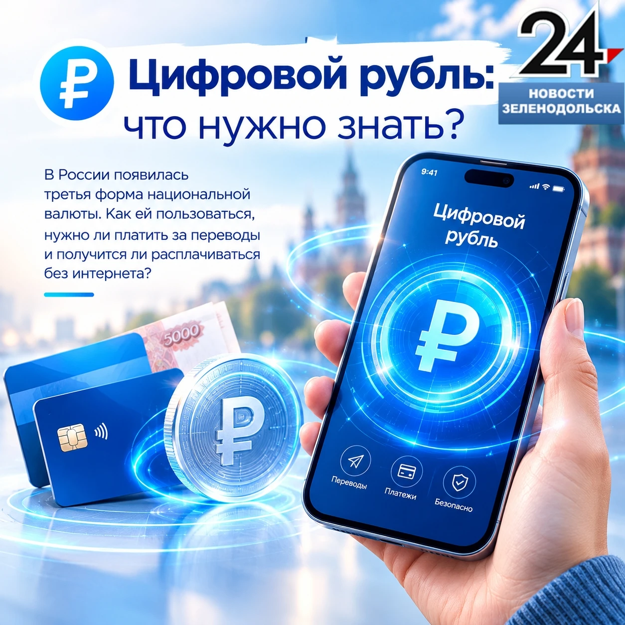 💳 Цифровой рубль: как им пользоваться и что важно знать?