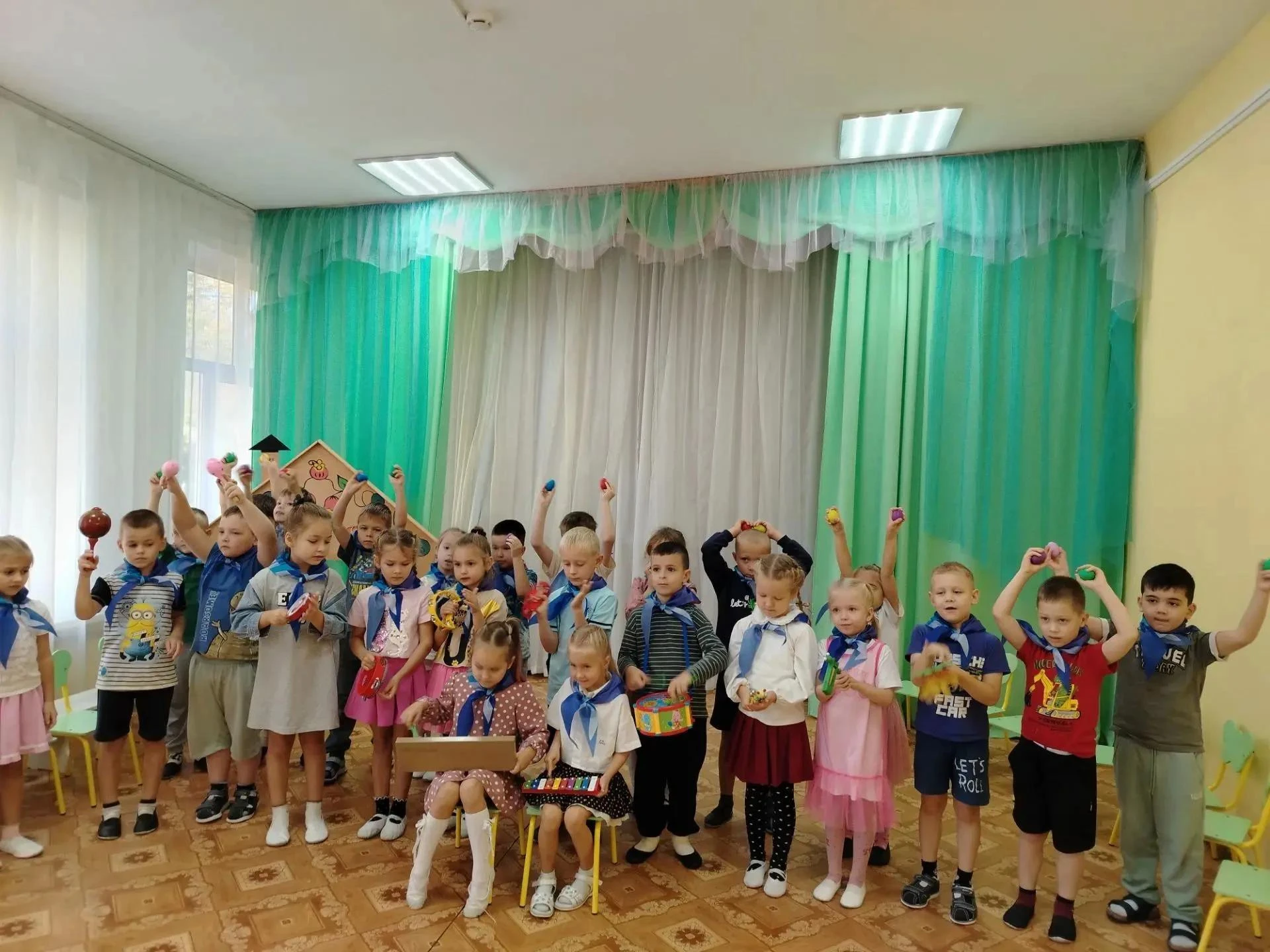 «Сказочная музыка»: Орлята - дошколята «Детского сада № 6» погрузились в мир звуков.В р...