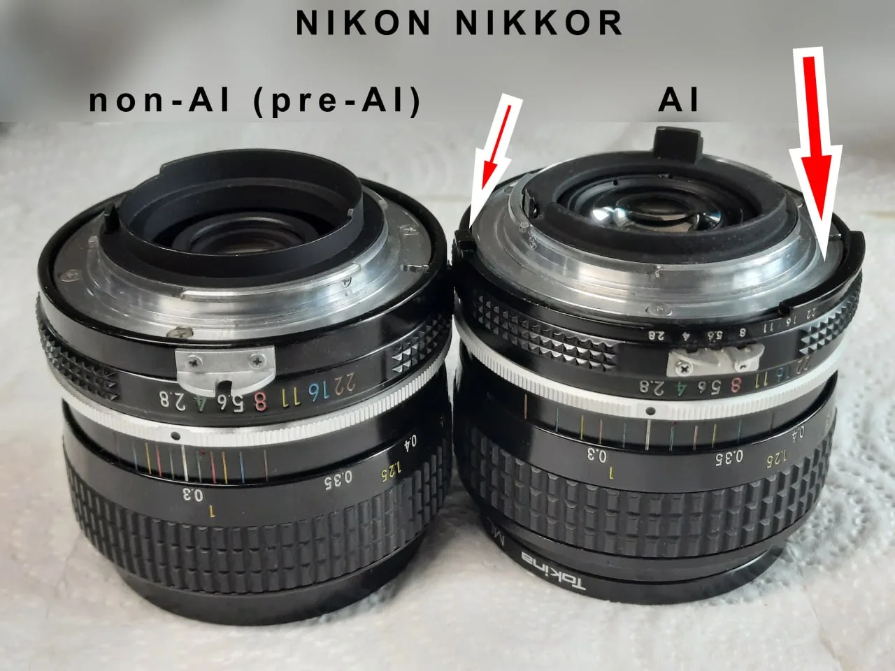 NIKON AI: ПЕРЕДЕЛКА non-AI в AI