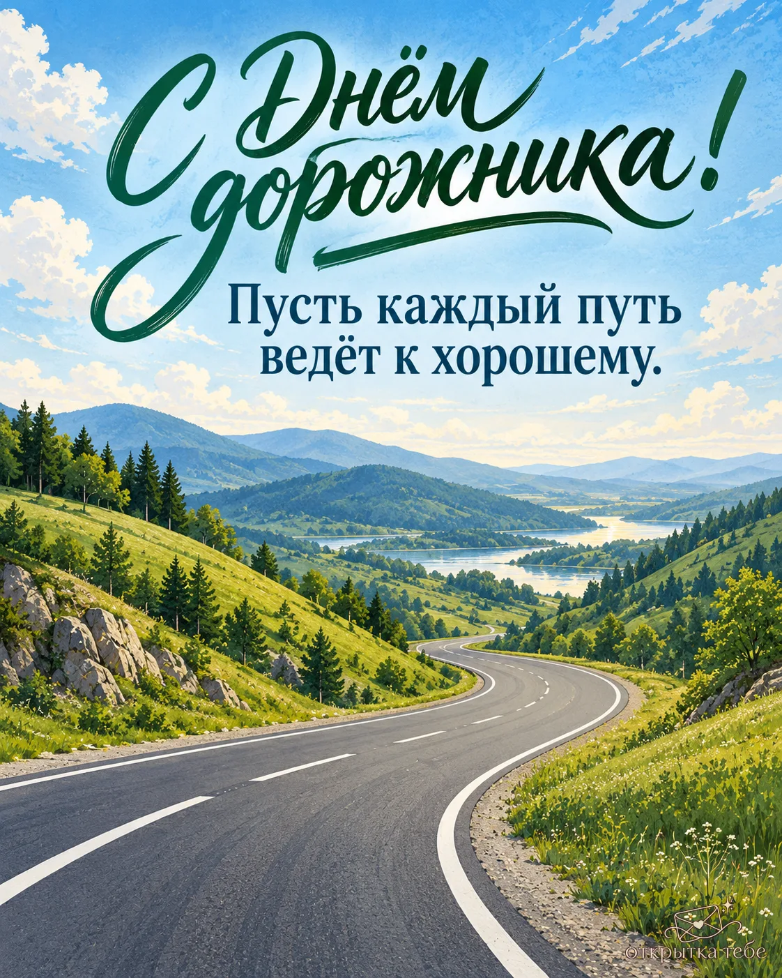 С Днём дорожника! 🛣️