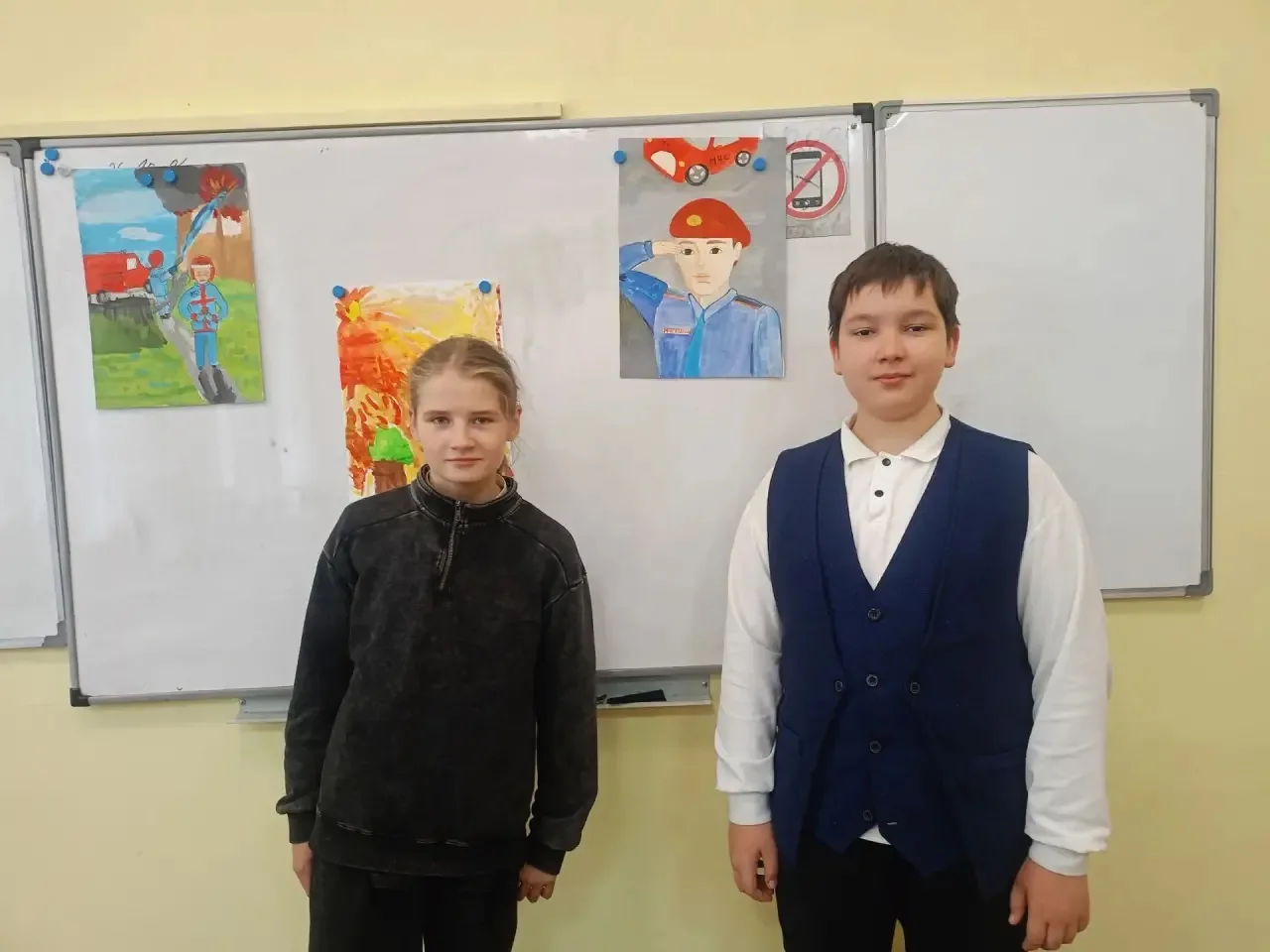 В рамках Единого дня безопасности классные руководители 3 «А», 4 «Б» и 6 «Б» классов пр...