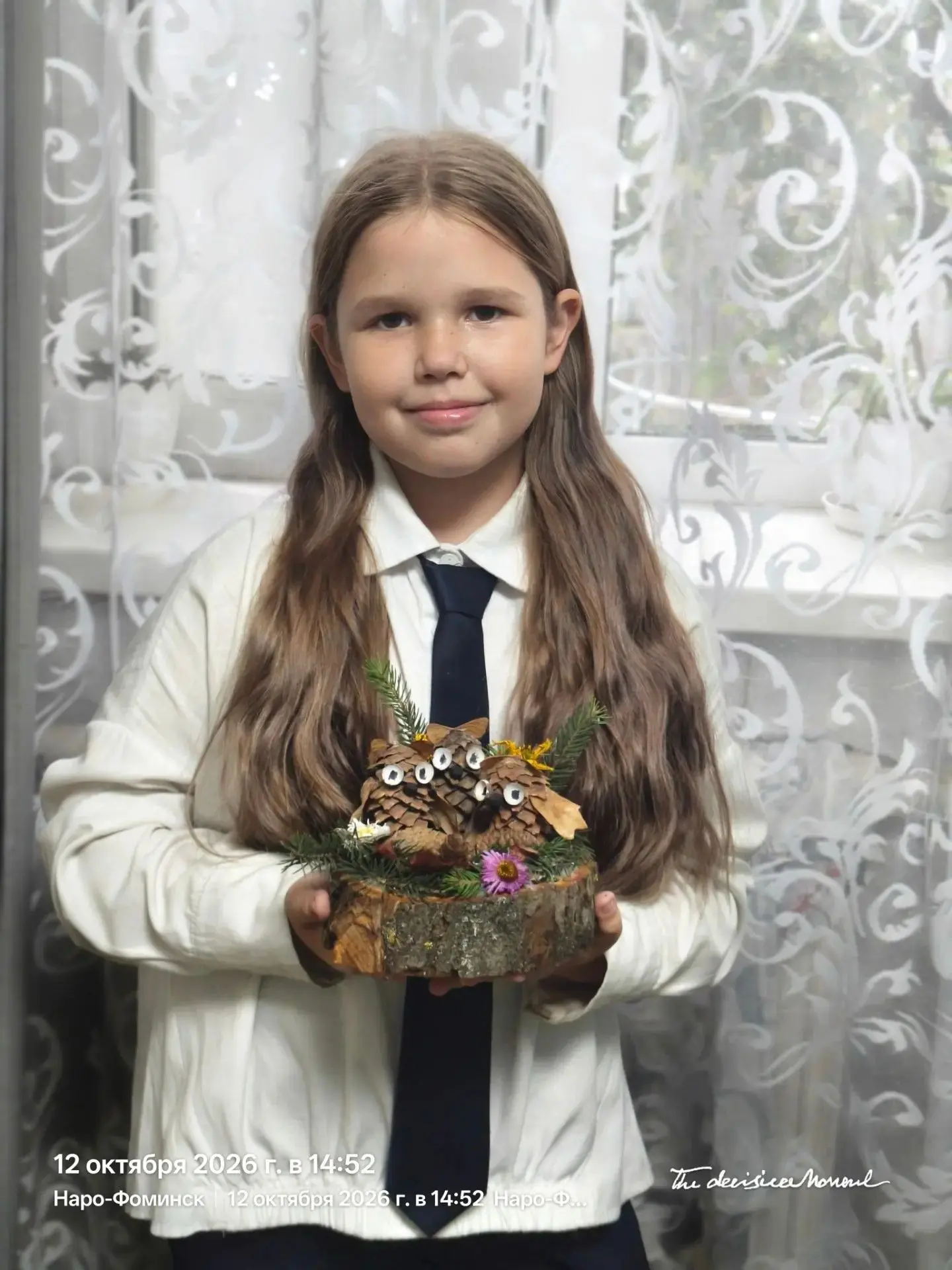 Ученица 5 «Г» класса Софья П. участвует в конкурсе поделок «Крылатые фантазии» от Союза...